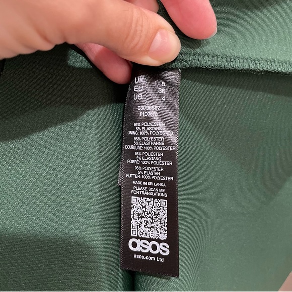 Fallen shoulder midi dress - Picture 6 of 7